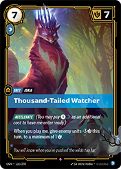 Thousand-Tailed Watcher Origins Card List