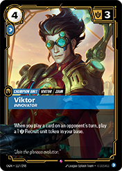 Viktor, Innovator Origins Card List