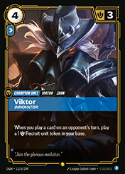 Viktor, Innovator - Alt Art Origins Card List