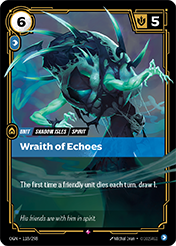 Wraith of Echoes Origins Card List
