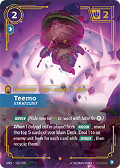Teemo, Strategist Origins Card List