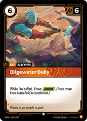 Bilgewater Bully Origins Card List