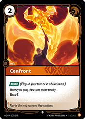 Confront Origins Card List