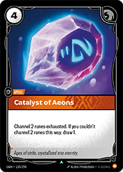 Catalyst of Aeons Origins Card List