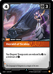 Herald of Scales Origins Card List