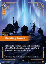 Dazzling Aurora Origins Card List
