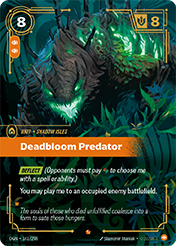 Deadbloom Predator Origins Card List