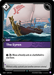 The Syren Origins Card List