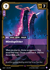 Mindsplitter Origins Card List