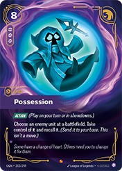 Possession Origins Card List