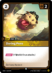 Daring Poro Origins Card List