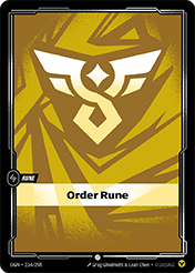 Order Rune Origins Card List