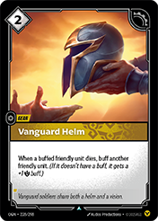 Vanguard Helm Origins Card List