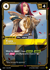 Fiora, Victorious Origins Card List
