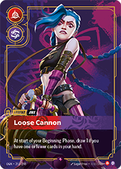 Loose Cannon Origins Card List