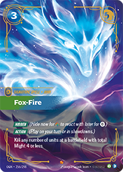 Fox-Fire Origins Card List