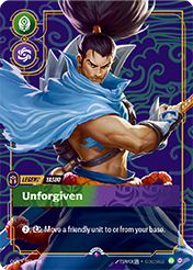 Unforgiven Origins Card List
