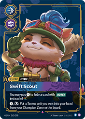 Swift Scout Origins Card List