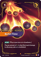 Bullet Time Origins Card List