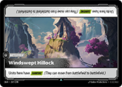 Windswept Hillock Origins Card List