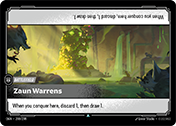 Zaun Warrens Origins Card List