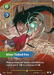 Nine-Tailed Fox Origins Card List
