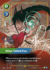 Nine-Tailed Fox - Signature Origins Card List