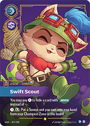 Swift Scout Origins Card List