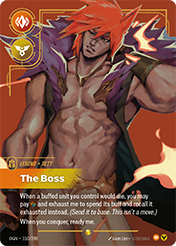 The Boss Origins Card List
