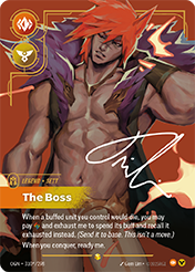 The Boss - Signature Origins Card List