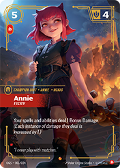 Annie, Fiery Origins - Proving Grounds Card List