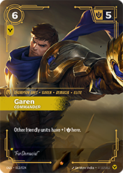 Garen, Commander Origins - Proving Grounds Card List