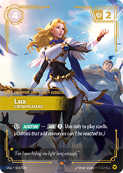 Lux, Crownguard Origins - Proving Grounds Card List
