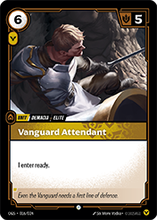 Vanguard Attendant Origins - Proving Grounds Card List