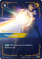 Final Spark Origins - Proving Grounds Card List