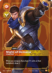 Might of Demacia - Starter Origins - Proving Grounds Card List