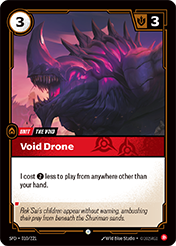Void Drone Spiritforged Card List