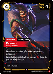 Draven, Vanquisher Spiritforged Card List