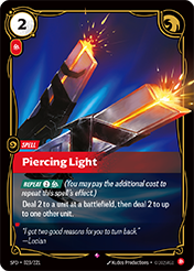 Piercing Light Spiritforged Card List