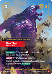 Rek'Sai, Breacher Spiritforged Card List