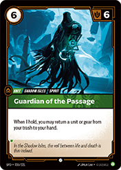 Guardian of the Passage Spiritforged Card List