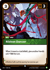 Ribbon Dancer Spiritforged Card List