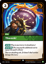 Thwonk! Spiritforged Card List