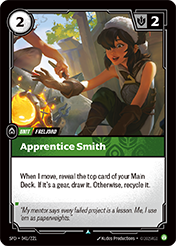 Apprentice Smith Spiritforged Card List