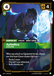 Aphelios, Exalted Spiritforged Card List