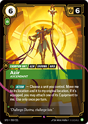 Azir, Ascendant Spiritforged Card List
