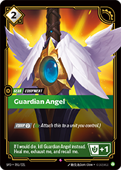 Guardian Angel Spiritforged Card List
