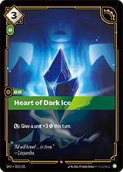 Heart of Dark Ice Spiritforged Card List