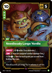 Needlessly Large Yordle Spiritforged Card List