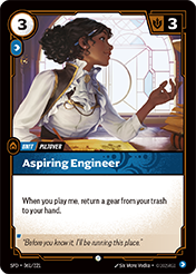 Aspiring Engineer Spiritforged Card List